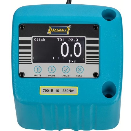 Hazet Appareil de contrôle de couple électronique 10-350 Nm 7901E